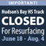 Hudson's Bay HS Track closed for resurfacing June 18 – August 4