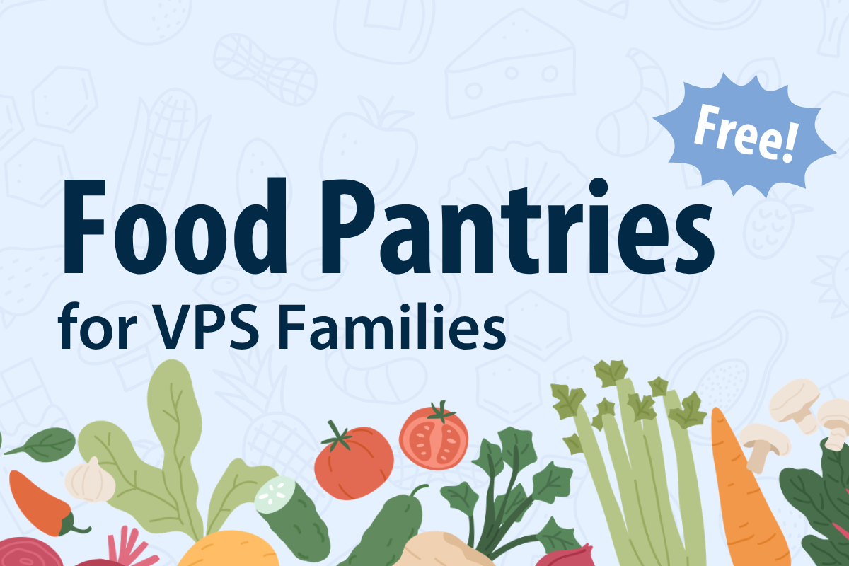 Free! Food Pantries for VPS Families